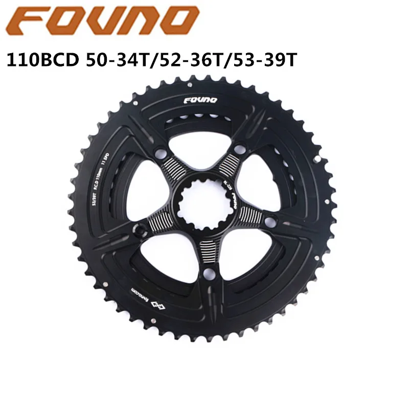 Передняя звезда FOVNO 110BCD 50-34T 52-36T 53-39T 1 шт. для шоссейного велосипеда | Спорт и