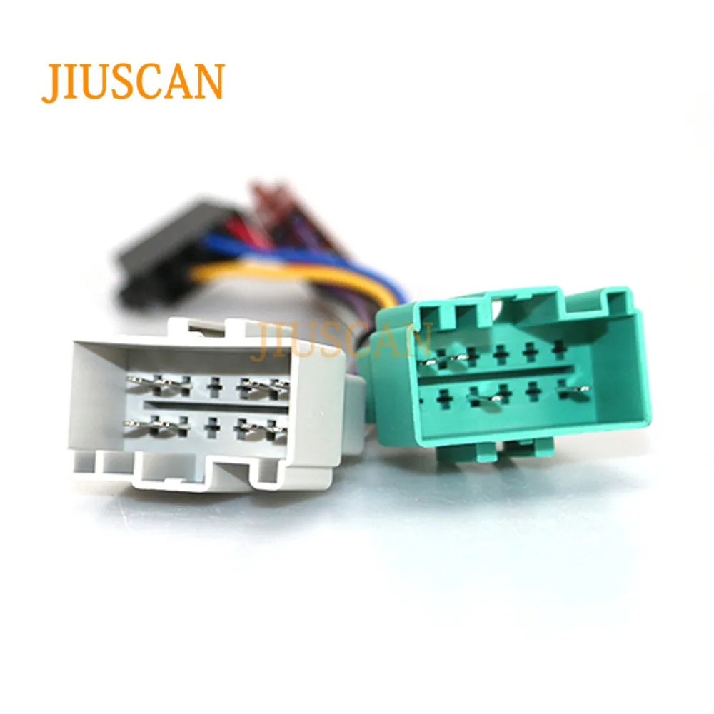 JIUSCAN 12-038 ISO радио для VOLVO 1998+(выберите модели) Проводка f-жгут провода кабель штекер Адаптер стерео