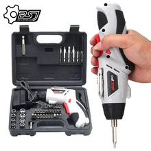 

4.8V Electric Screwdriver Cordless Drill Mini Wireless Power With LED Light Dremel Multi-function DIY Power Tools With 45 Bits