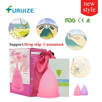 

New style XS Cute Menstrual cup 100% Medical Grade Silicone Feminine hygiene Lady sanitary Cup Reusable Lady Cup Copa menstrual