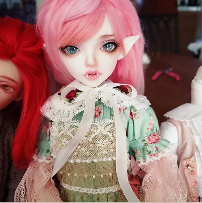 Игрушки для кукол эльфов-вампиров HeHeBJD 1/4 Фантастическая кукла бесплатная