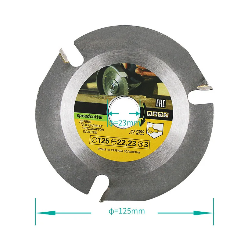 1pc Special Blade For Angle Grinder Cutting Grinding Root Tea Tray Other Hardwood Dry Wood Outer