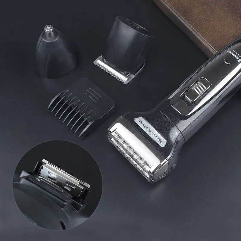 Электробритва, Мужская бритва, USB перезаряжаемая, быстрая зарядка, для сухого и влажного использования, моющаяся, для глобальной версии