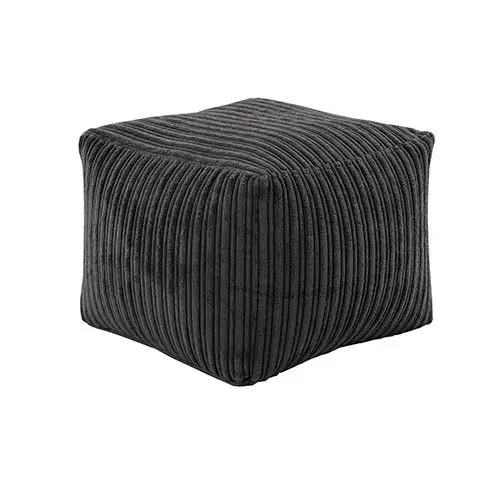 Footrest cover Sofa Cover Seat Footstools Foot Rest Stool Covers Pouffe Ottoman Corduroy Furniture Beanbag Cover No filling