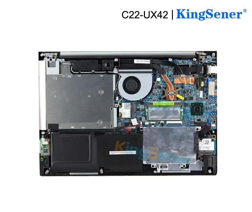 KingSener C22-UX42 Аккумулятор для ноутбука Asus Zenbook UX42 UX42A UX42VS UX42E3317VS-SL UX42E3517VS-SL UX42E3537VS-SL 7,4 V 6140 мА-ч