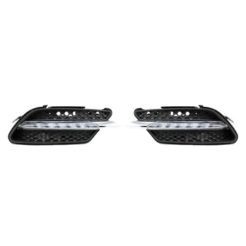 

for Mercedes-Benz C-Class 08-10 W204 AMG Sports Version with LED Fog Light Daytime Running Light 2Pcs