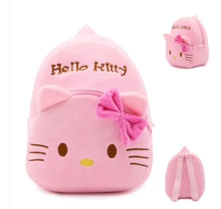 14 23cm Children Plush Cartoon School Backpacks Bags hot new fashion cute soft pretty good quality Holiday christmas birthday Gift - Цвет: 14