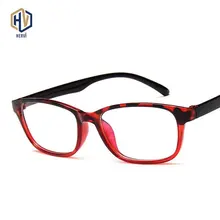 Новые квадратные анти голубой свет глаз мужские очки в оправе Женские Ретро Свет Печать близорукость маленькие оправы для очков плоское зеркало
