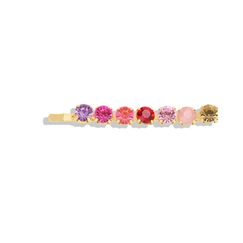 4 шт./компл. Модные женские этнические ювелирное изделие в виде заколки Boho разноцветные волосы заколки аксессуары головной убор