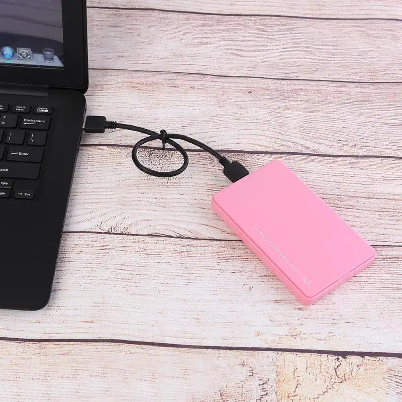 Чехол для жесткого диска 2,5 дюйма SATA на USB 3,0, адаптер для жесткого диска, корпус для SSD диска, чехол для жесткого диска USB 2,0 HD, внешний корпус для жесткого диска VKTECH