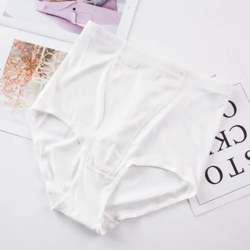 Women Underwear Shaping Panties Solid Color High Waist Underwear Body Shaping Panties High Waist Underwear Postpartum Briefs