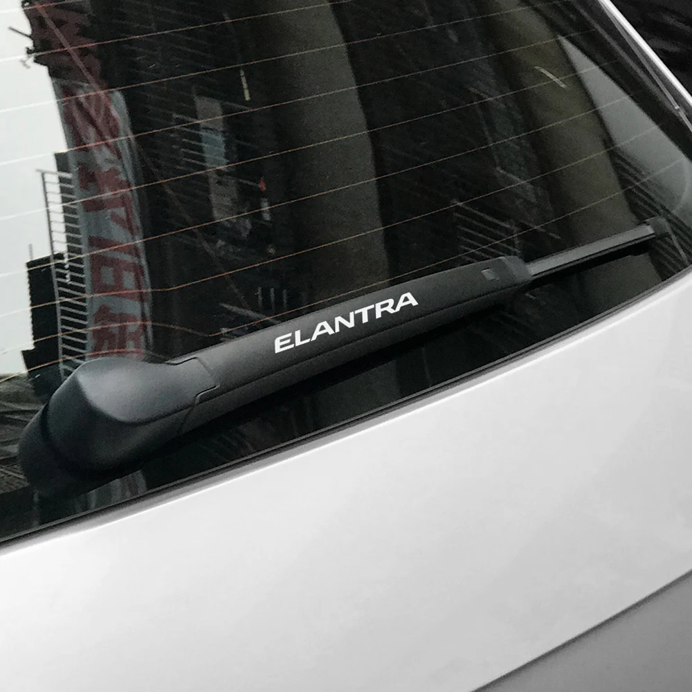Автомобильный Стайлинг наклейка авто Декор для hyundai Elantra Светоотражающая наклейка на окно автомобиля украшение для дворника пленительная Наклейка Автомобильные аксессуары