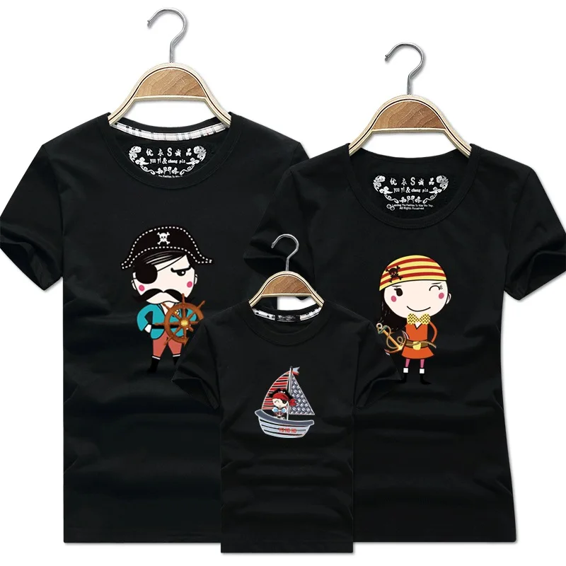 Комплект летней одежды для маленьких девочек одежда мамы и сына одинаковые