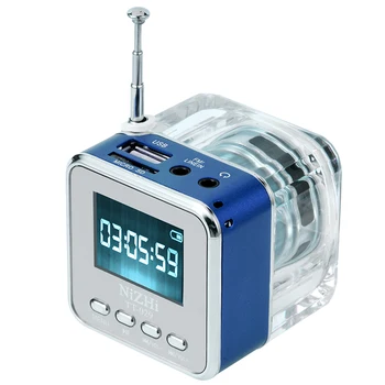

Multimedia UXCELLMO NiZHi TT-029 Digital FM radio Clock Alarm USB TF Music Mp3 Player Mini Speaker