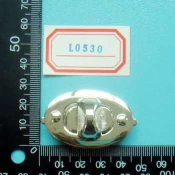 

10 sets/lot Egg Shape High Quality Twist Turn Lock Clasp Closure Women Handbag Bag Parts Purse Hardware Accessories DIY L0530