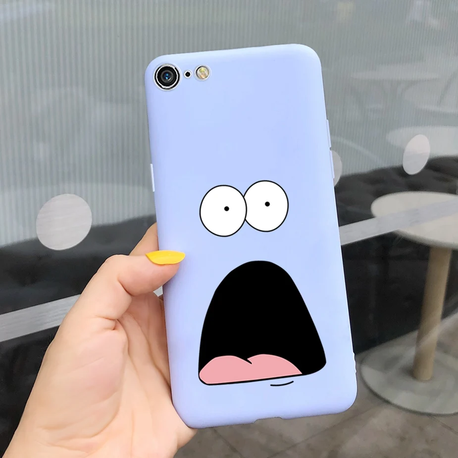 Adorable Cartoon Silicone Phone Case - Soft TPU Back Cover
