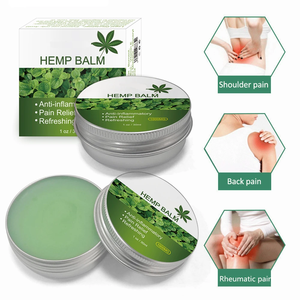 1000mg Hemp Balm Thc Oil Balm Natural Pain Relief Hemp Balm Anti