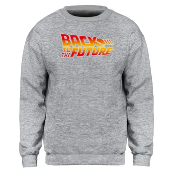 

Sweatshirts Crewneck Men Hoodies BACK TO THE FUTURE Movie Pullover Hoody Tracksuit Top Crewneck Jumper Harajuku Streetwear Mens
