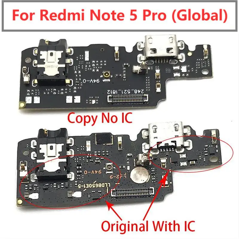 Оригинальный Новый USB-разъем для зарядки с микрофоном гибкий кабель микрофона