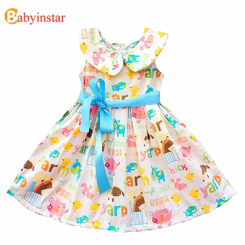 

Babyinstar Girl Child Dresses For Girls Toddler Children's Clothing Kids Cartoon Girls Princess Dress Kids Wedding Dresses