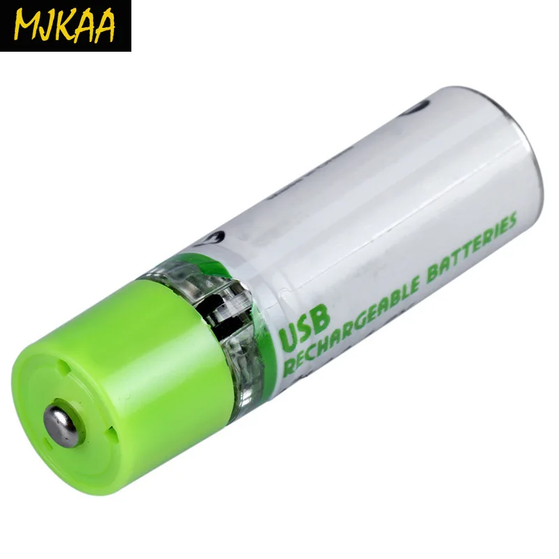 Высокое качество USB перезаряжаемая батарея AA 1 5 V 1450mAh быстрая зарядка Li po батареи