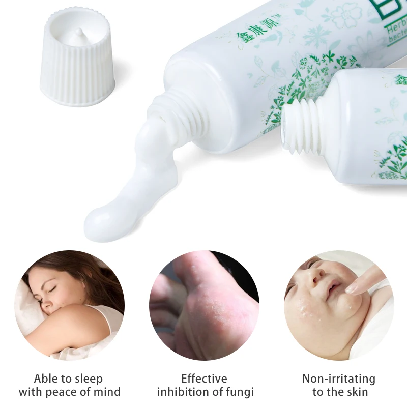 1Pcs Anti-itch Ointment Psoriasis Cream Dermatitis Pruritus Eczema 100% Chinese Traditional Herbal Medical Plaster P1081