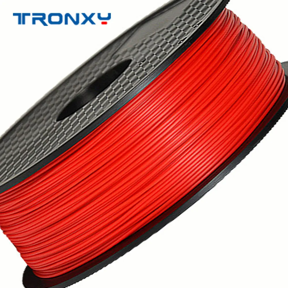 1 кг Tronxy 3d Принтер Нити аксессуары поставки пла/АБС 1,75 мм печатный материал Различные виды цветов на выбор - Цвет: Красный