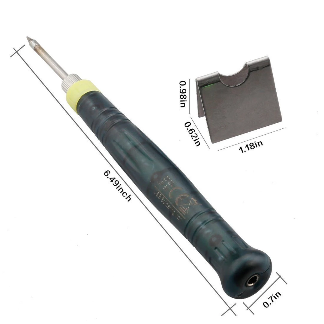 Mini Portable Professional Soldering Iron Pen Constant Temperature USB Powered 5V 8W Welding Kit Precision Weld Repair Hand Tool