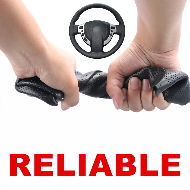 Сшитая вручную искусственная кожа для Nissan Qashqai 2007 2013 Rogue 2008 X Trail NV200 Sentra|Чехлы на