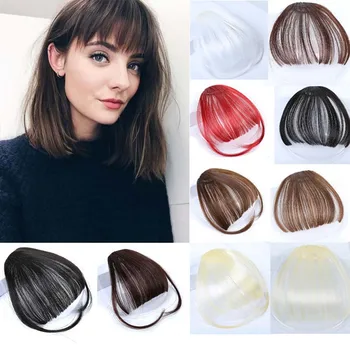 

DIANQI Corliss synthetic bangs in hair bangs synthetic hair bangs fake hair piece bangs in black brown blone hair extensions