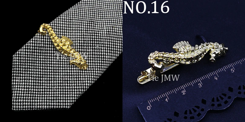 1 Piece Chrome Stainless Tie Clips Scissors Ax Car Owl Sword Hammer Shape Metal Tie Clip for Men Necktie Clips Pin For Mens Gift