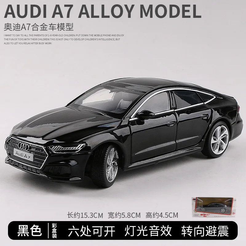 1 32 Simulation Audi Car Model Alloy Car Model Sound And Light Steering Shock Absorber Collection Ornaments Boy Toy Car Gift Diecasts Toy Vehicles Aliexpress
