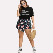 ^^Best Offers Women Loose Skirt Shorts Plus Size Floral Beach Mini Trousers For Fashion Summer High Waist Female Shorts Trousers Drop Shipping ^^Best Offers Women Loose Skirt Shorts Plus Size Floral Beach Mini Trousers For Fashion Summer High Waist Female Shorts Trousers Drop Shipping