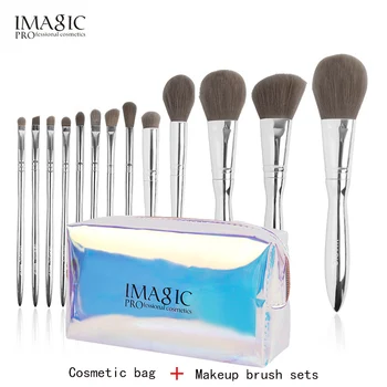 

IMAGIC 13 Pcs/Set Professional Brushes Make-Up Foundation Set Blush Eyeshadow Concealer Lip Eye Beauty Tool
