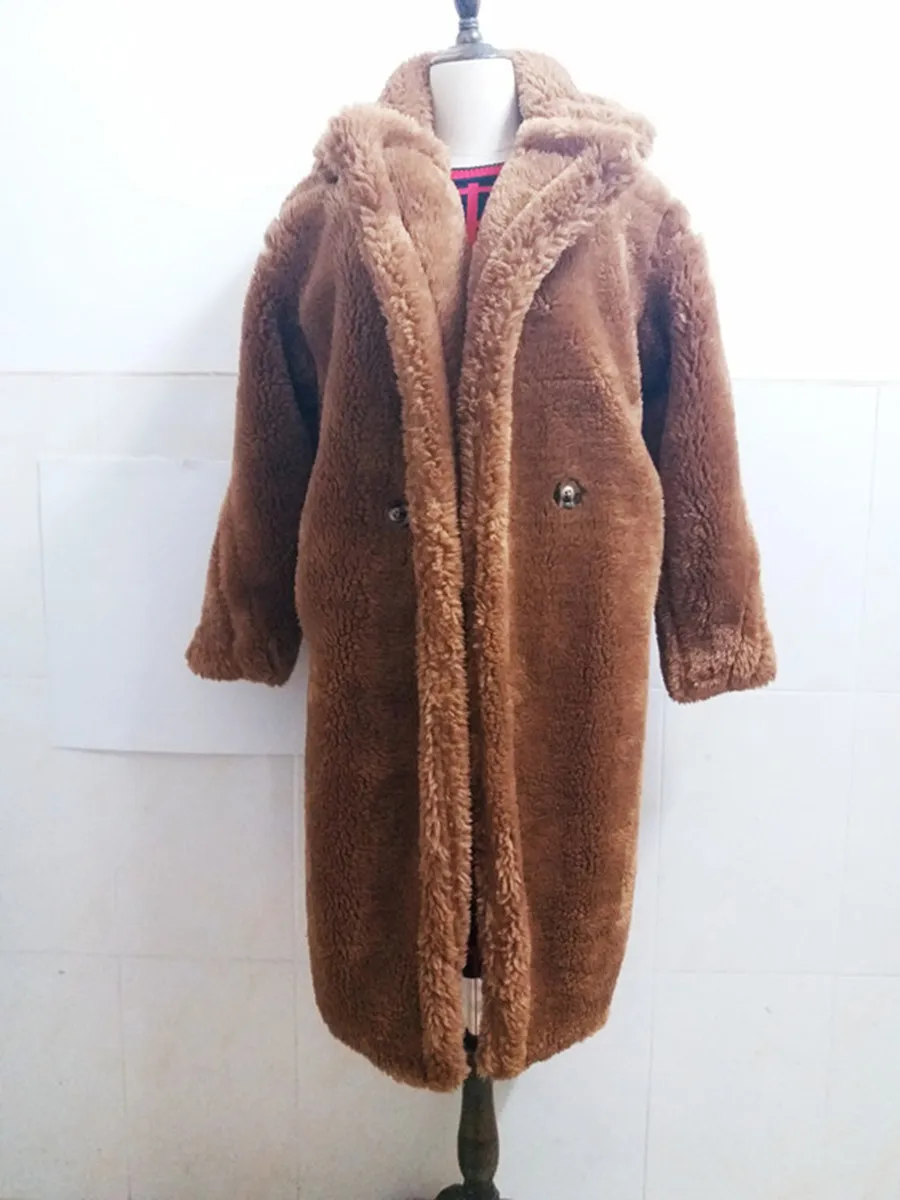 teddy bear fur coat
