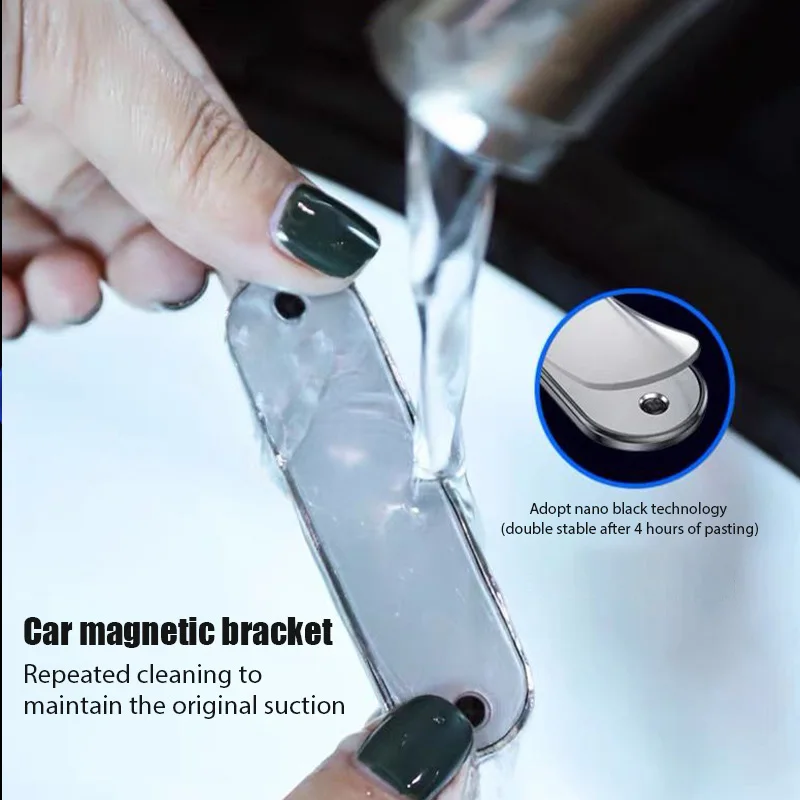 360° Rotatable Magnetic Car Phone Holder Magnet Mount Mobile Cell Phone Stand Telefon GPS Support For Iphone Xiaomi Huawei Redmi mobile phone stands for vehicle