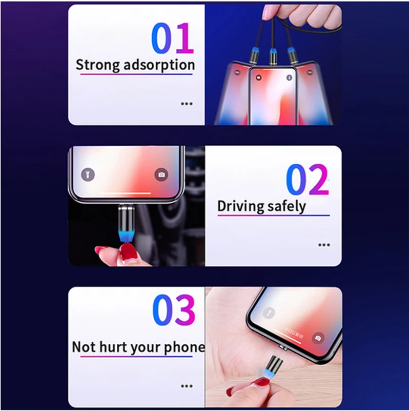 Магнитный кабель Олаф 1 м, Micro usb кабель для samsung S9 S10, usb type-C кабель для iPhone X 8 7 11 Pro, USB C, Магнитный зарядный кабель