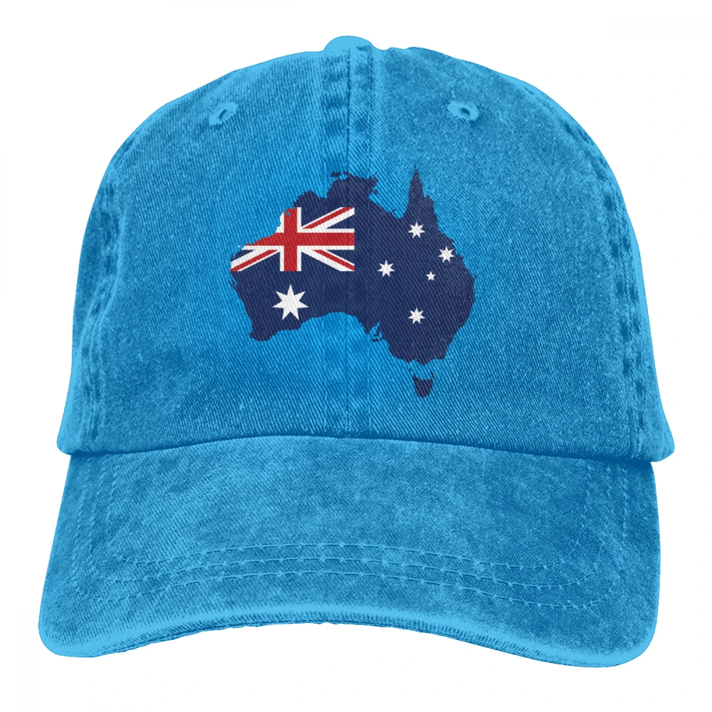 Австралия Прайд Casquette в винтажном стиле, ретро-стиль, Aussie, карта, флаг, Австралия горд, aussie, aussie Pride, proud aussie