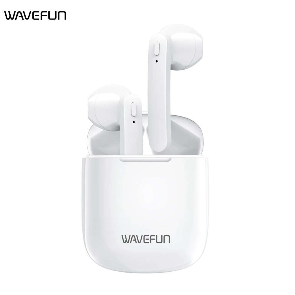 Беспроводные наушники Wavefun V с открытым чехлом Автоматическое Сопряжение Bluetooth IPX5