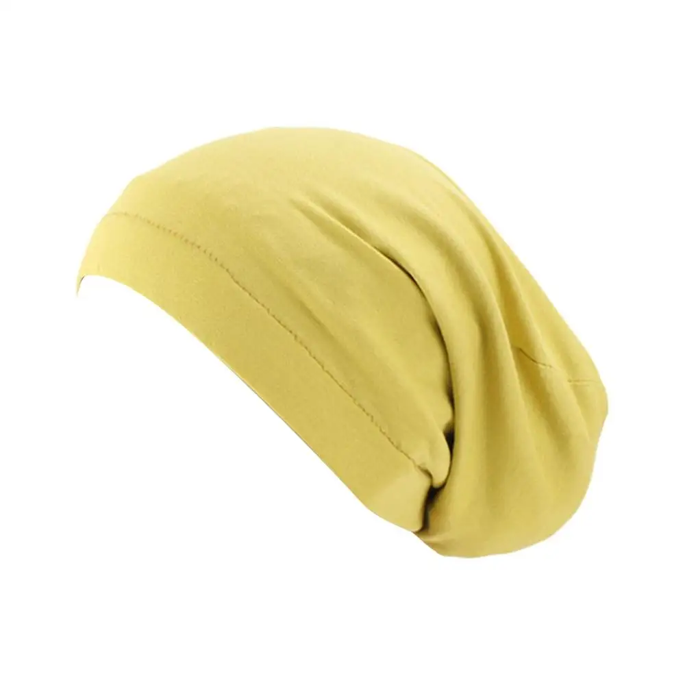Yellow Уличные спортивные шапки, растягивающаяся Кепка, широкая Кепка с подкладкой, тонированная Кепка chemo, кепка для выпадения волос, ночная Кепка, Новое поступление, дышащая кепка и cx - Цвет: Yellow