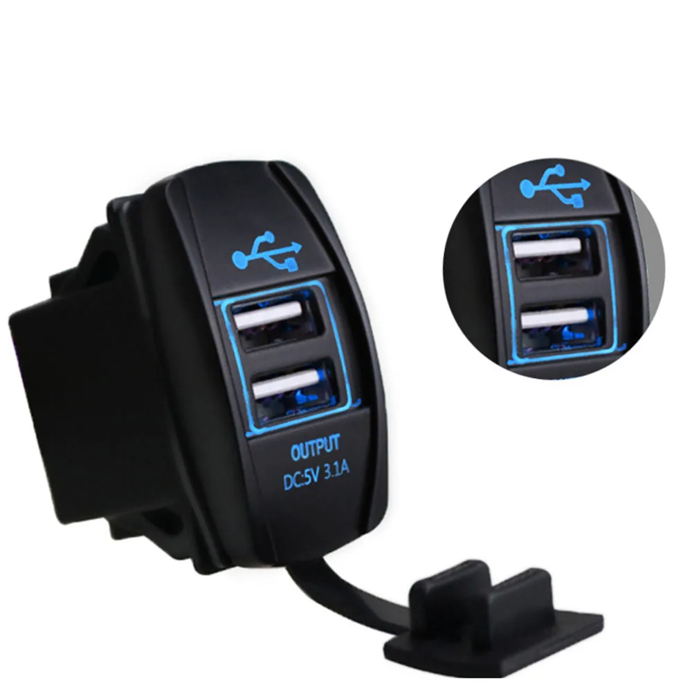 Зарядное устройство с двумя Usb-разъемами 5 цветов 1 шт. 3 А адаптер питания