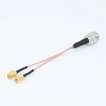 

N female To SMA female connector Antenna To Y double ZTE SMA female connector