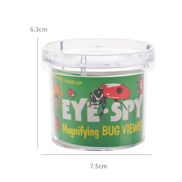 Outdoor Insect Viewer Observation Magnifier Glass Box Cup Plastic Bottle Spectator Experiment Education Kids Interactive Toy 6