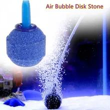 

2pcs Quarium Fish Tank Pond Pump Air Bubble Disk Stone Aerator Hydroponic Oxygen Air Stone Bubble for fish