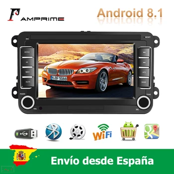 

Autoradio 7" VW Android 8.1 Touch Screen Car Radio Steering wheel control Multimedia Player GPS Navigation Bluetooth USB FM