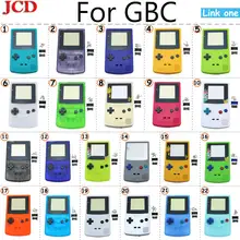 JCD полный корпус оболочка Крышка для nintendo на запчасти для Gameboy DIY игра футляр для GBC Ремонт Часть корпус оболочка Пакет