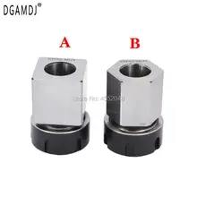Mandril de pinça quadrado, er 40, er32, er25, suporte, blocos mayitr, para máquina de gravura de torno, mandril de mola, suporte de pinça, hex er32, er40