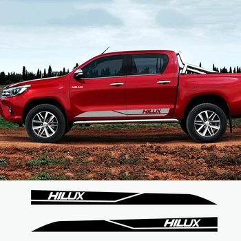 

Car Door Side Stickers For Toyota Hilux Revo Vigo Auto Vinyl PVC Film DIY Decal Sport Styling Automobile Car Tuning Accessories