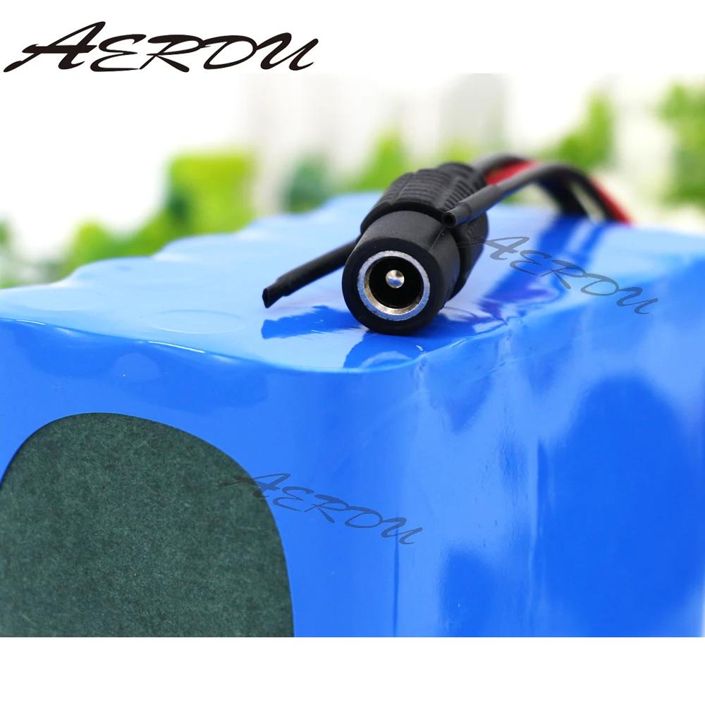 AERDU 3S5P 12.5Ah 250watt 18650 lithium battery pack 11.1V 12V Large capacity li-ion Batteries with 25A BMS CCTV LED light power