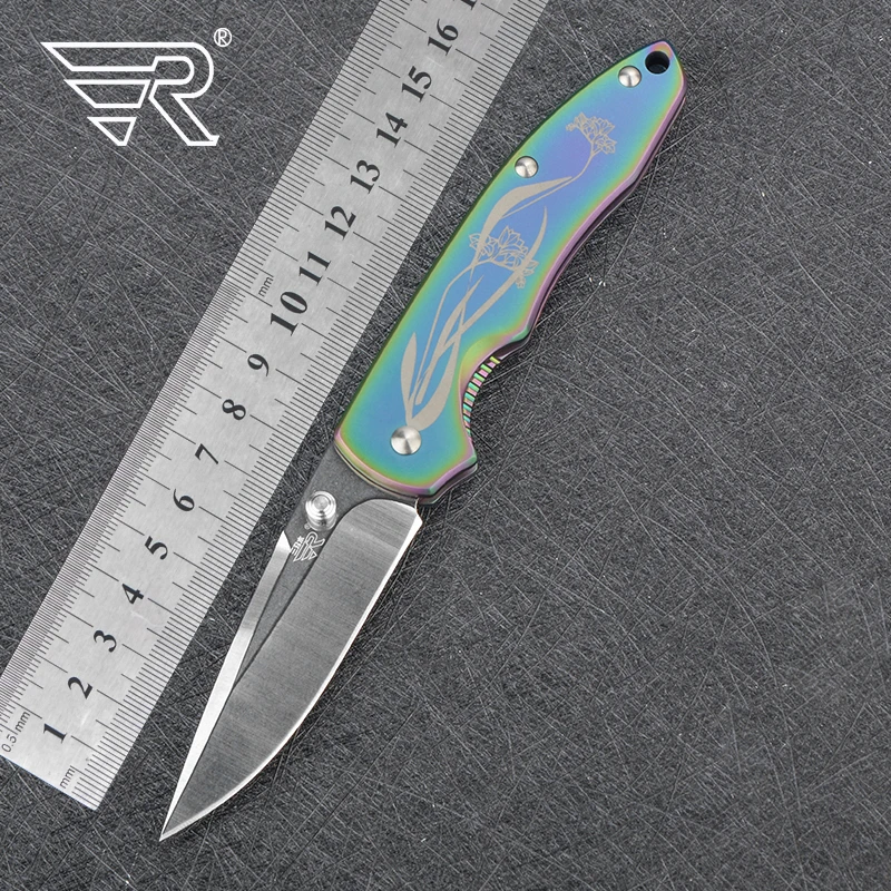Sanrenmu 7073 Classic Style Sandvik 12C27 Blade Compact And Practical Mini Fashion Outdoor Self-defense Equipment Folding Knife